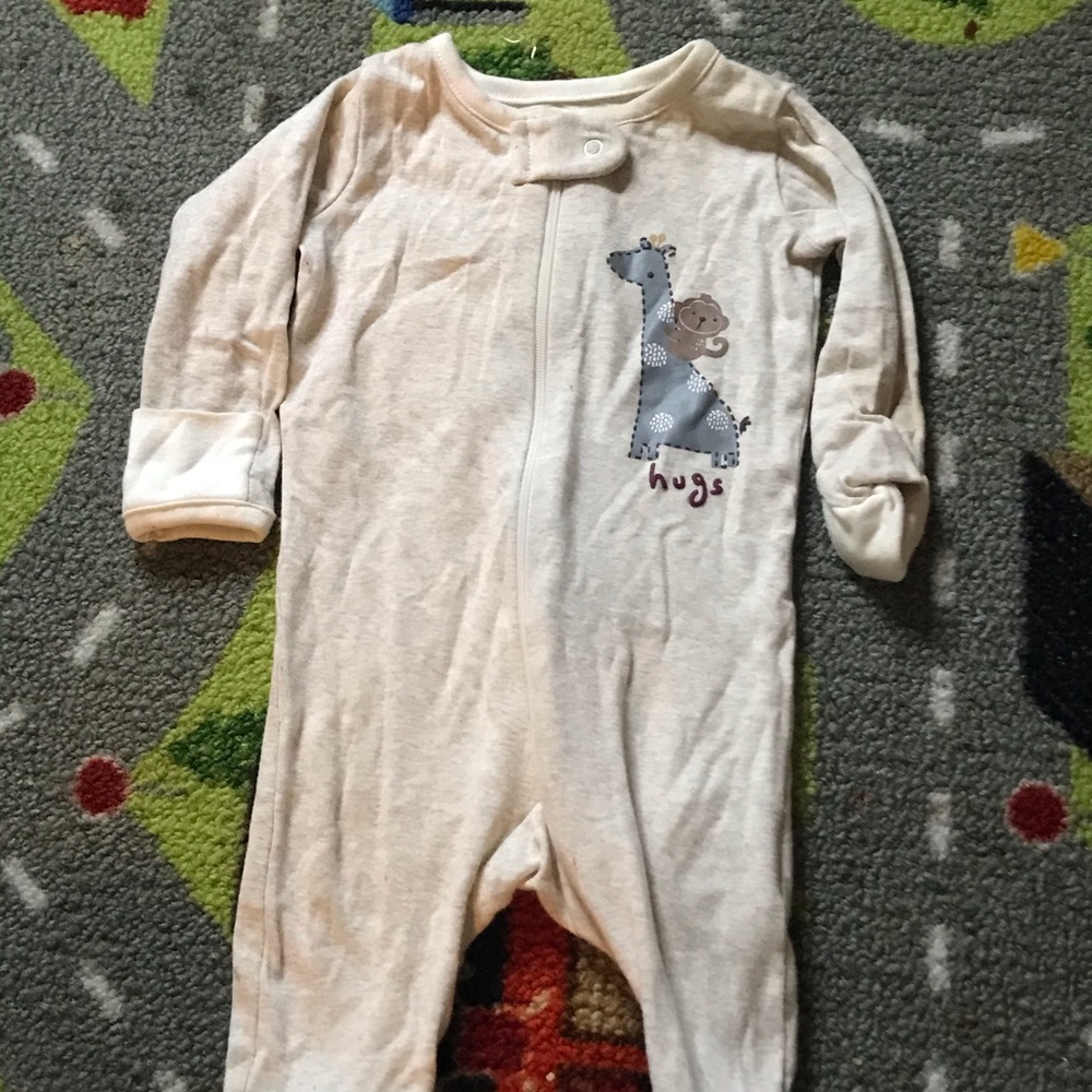 Baby boy footie In great condition